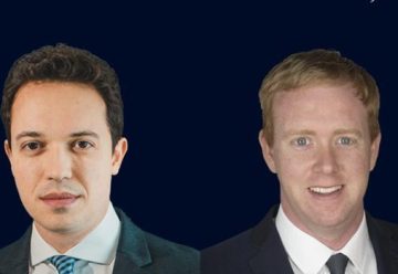 Gabriel Bastos (left) and Doc Dwyer have been made managing partners at Guardian Jet.